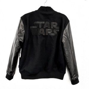 NEW! Disney Star Wars Logo Varsity Jacket for Adults
